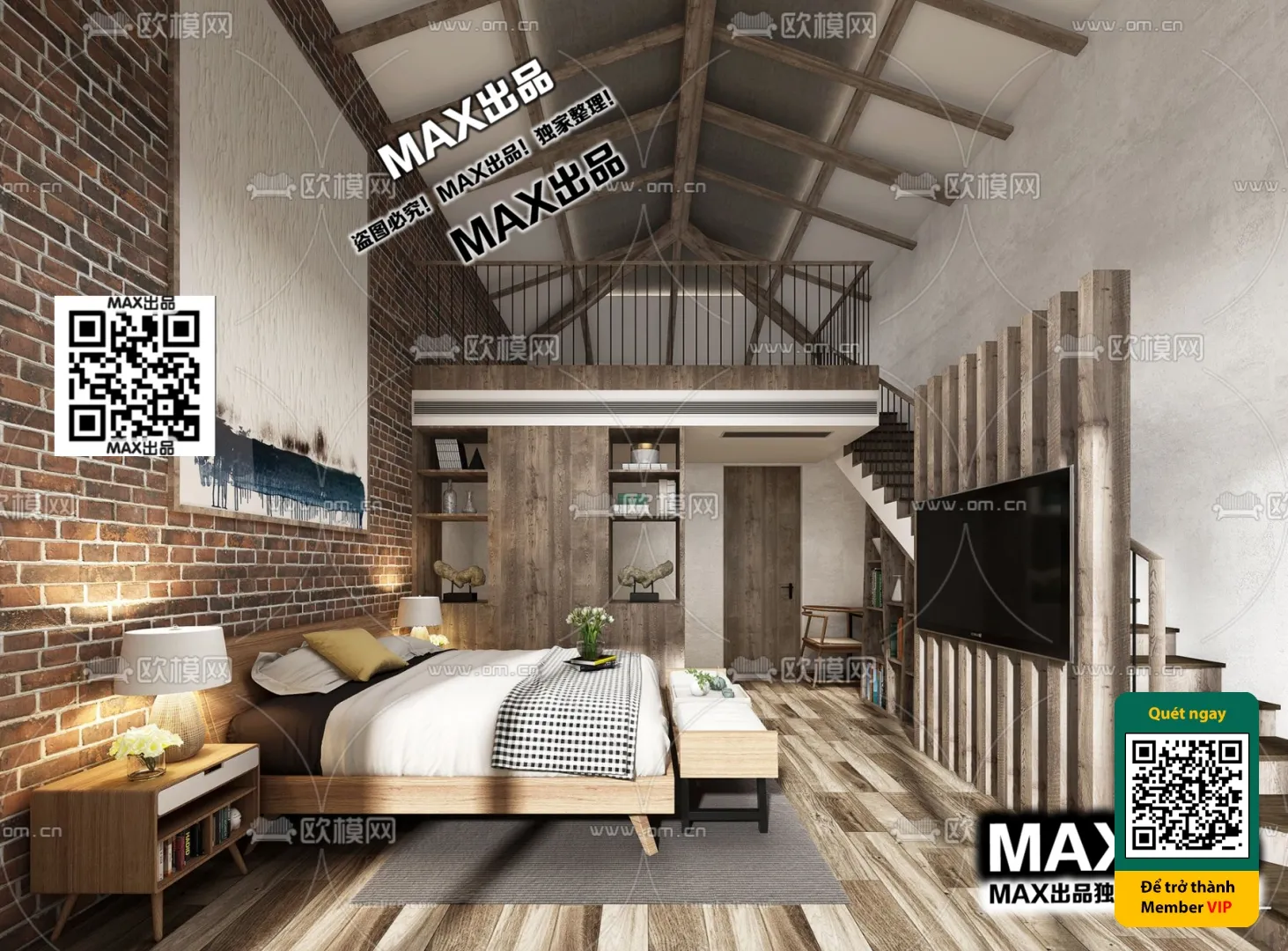 3D SCENES – WABI SABI STYLE – VRAY / CORONA – 3D MODEL – 6076