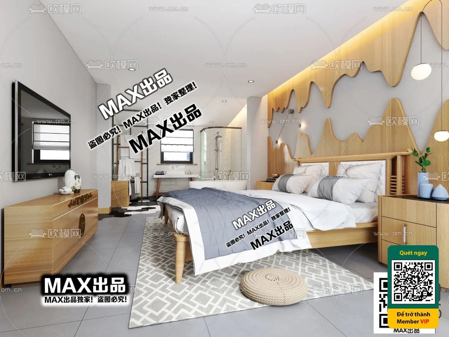 3D SCENES - WABI SABI STYLE - VRAY / CORONA - 3D MODEL - 6090