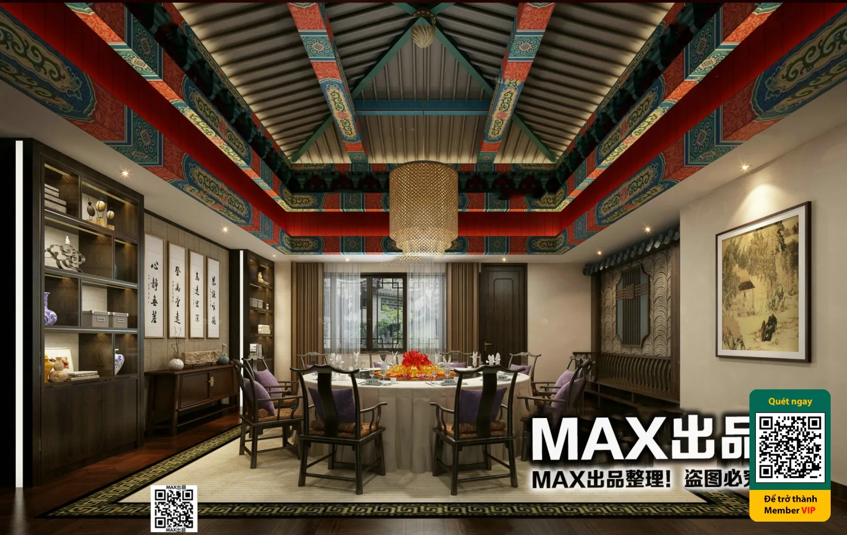 3D SCENES - WABI SABI STYLE - VRAY / CORONA - 3D MODEL - 6108