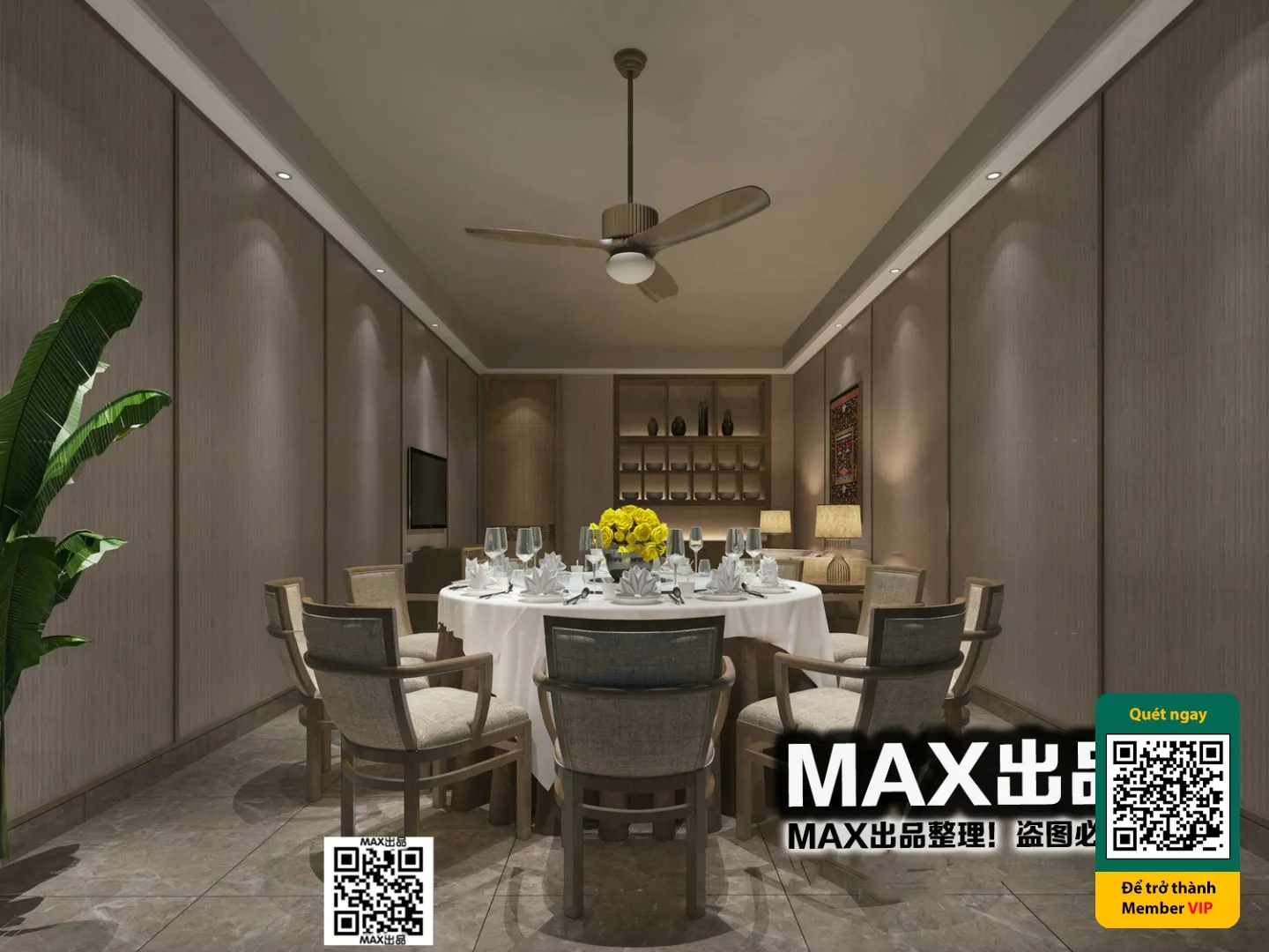 3D SCENES - WABI SABI STYLE - VRAY / CORONA - 3D MODEL - 6112