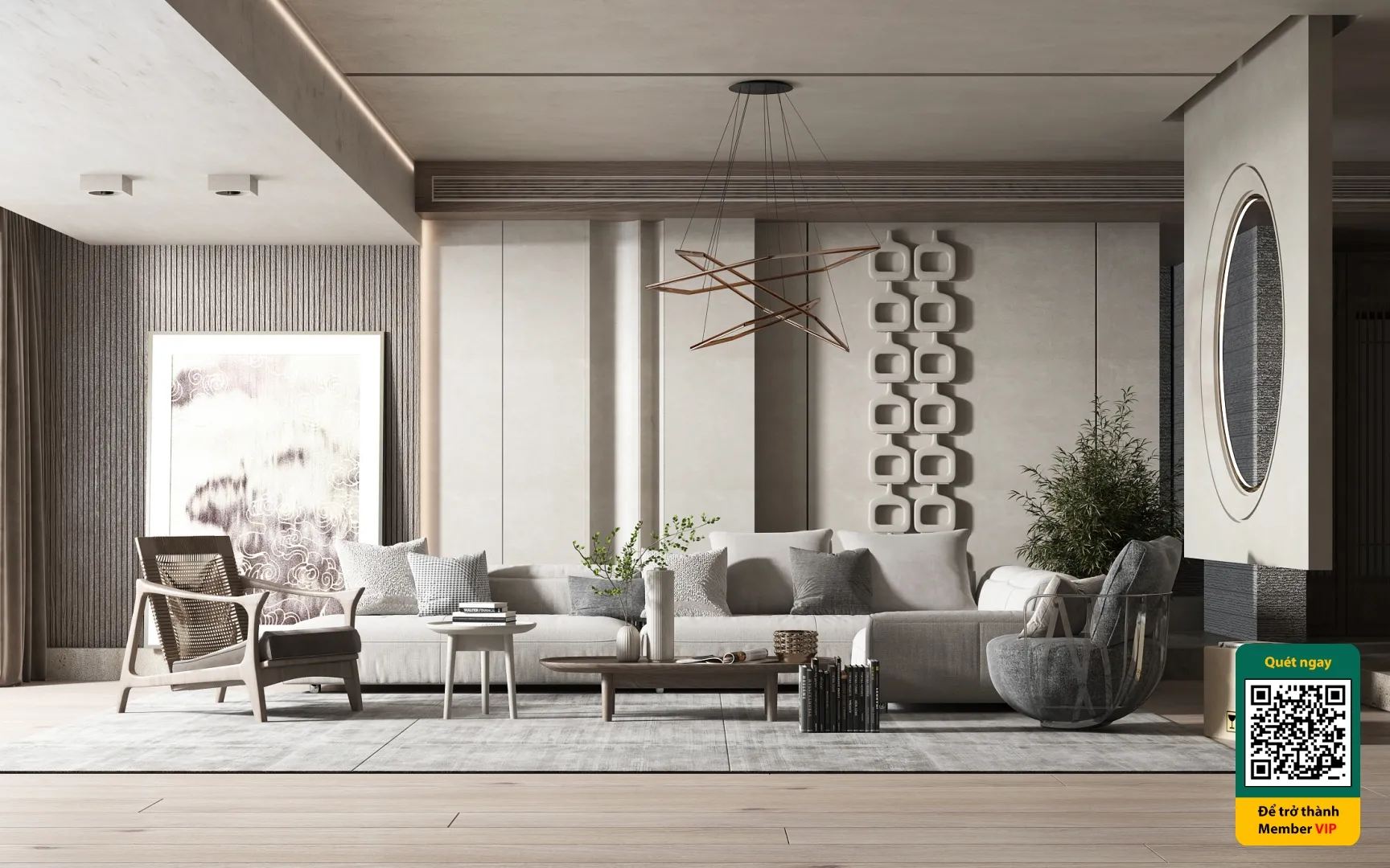3D SCENES - WABI SABI STYLE - VRAY / CORONA - 3D MODEL - 6203