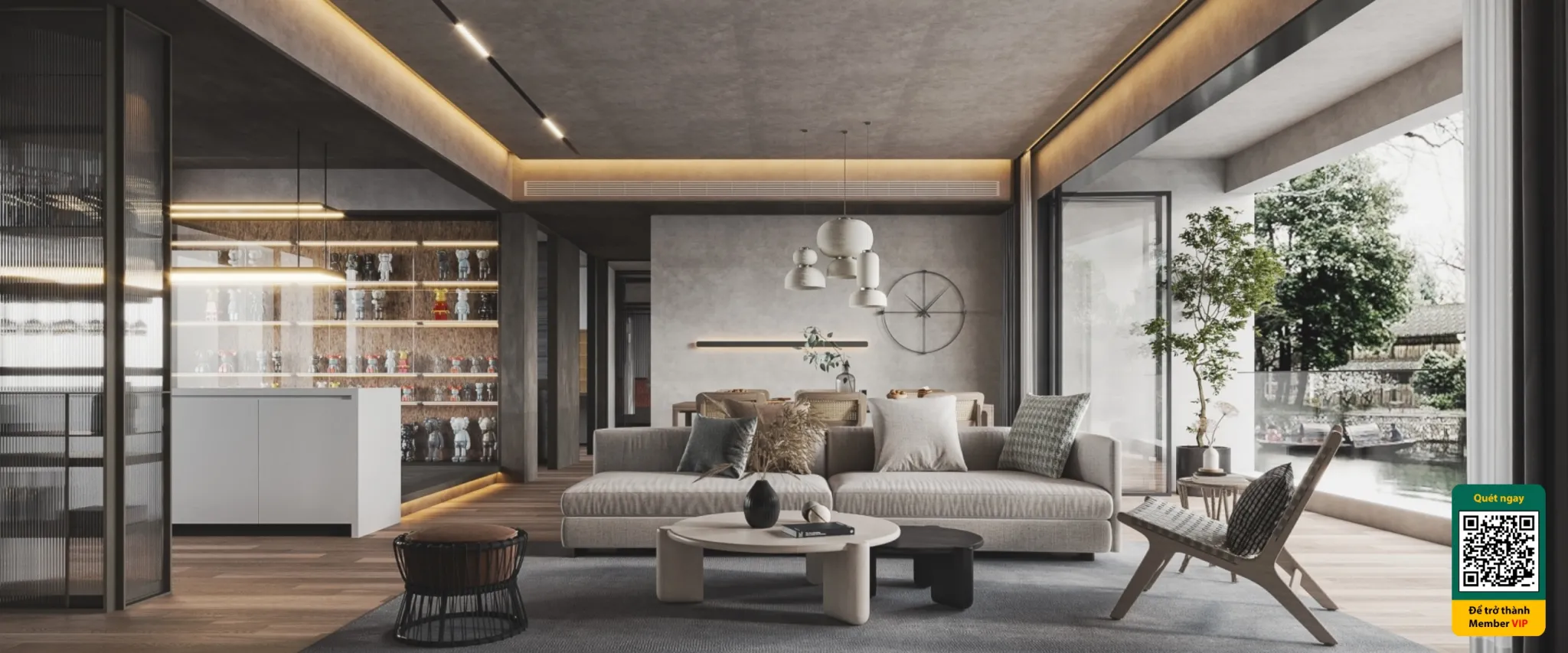 3D SCENES - WABI SABI STYLE - VRAY / CORONA - 3D MODEL - 6215