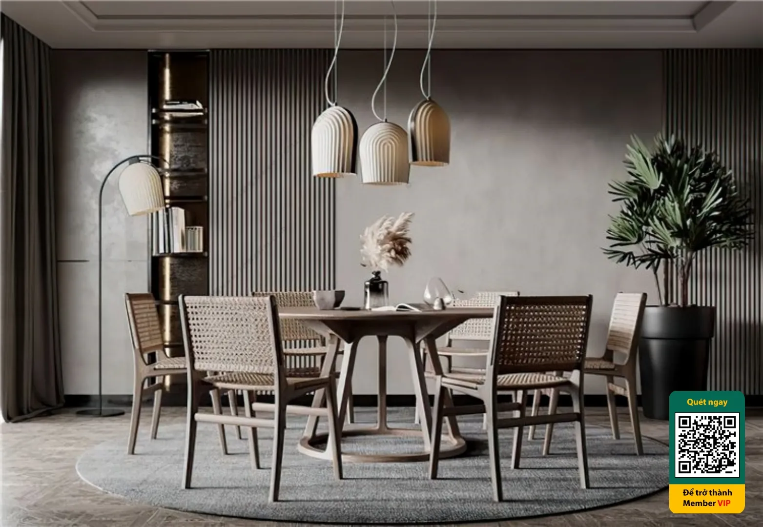 3D SCENES - WABI SABI STYLE - VRAY / CORONA - 3D MODEL - 6220