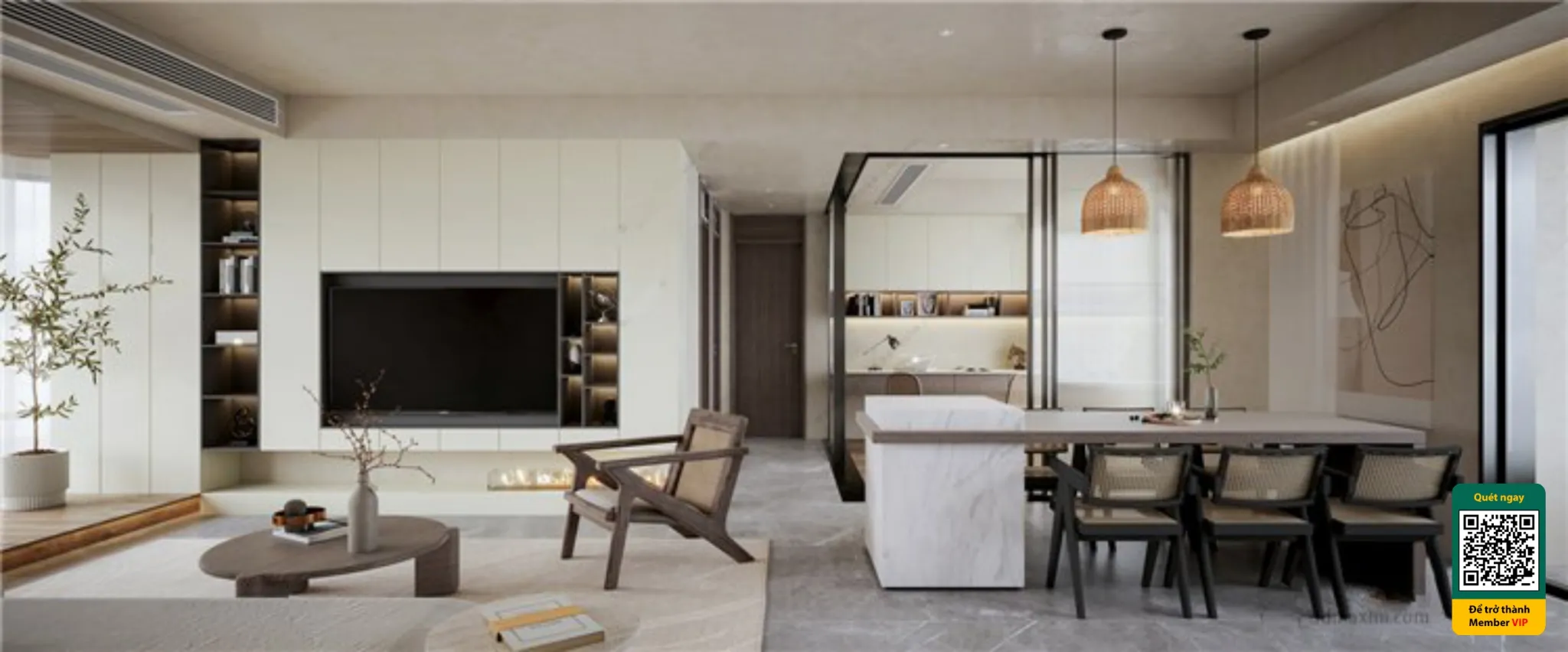 3D SCENES - WABI SABI STYLE - VRAY / CORONA - 3D MODEL - 6236