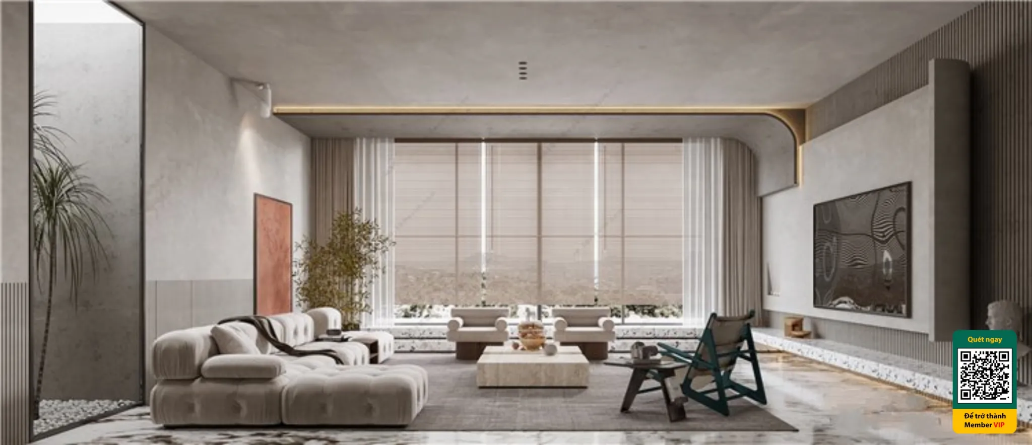 3D SCENES - WABI SABI STYLE - VRAY / CORONA - 3D MODEL - 6239