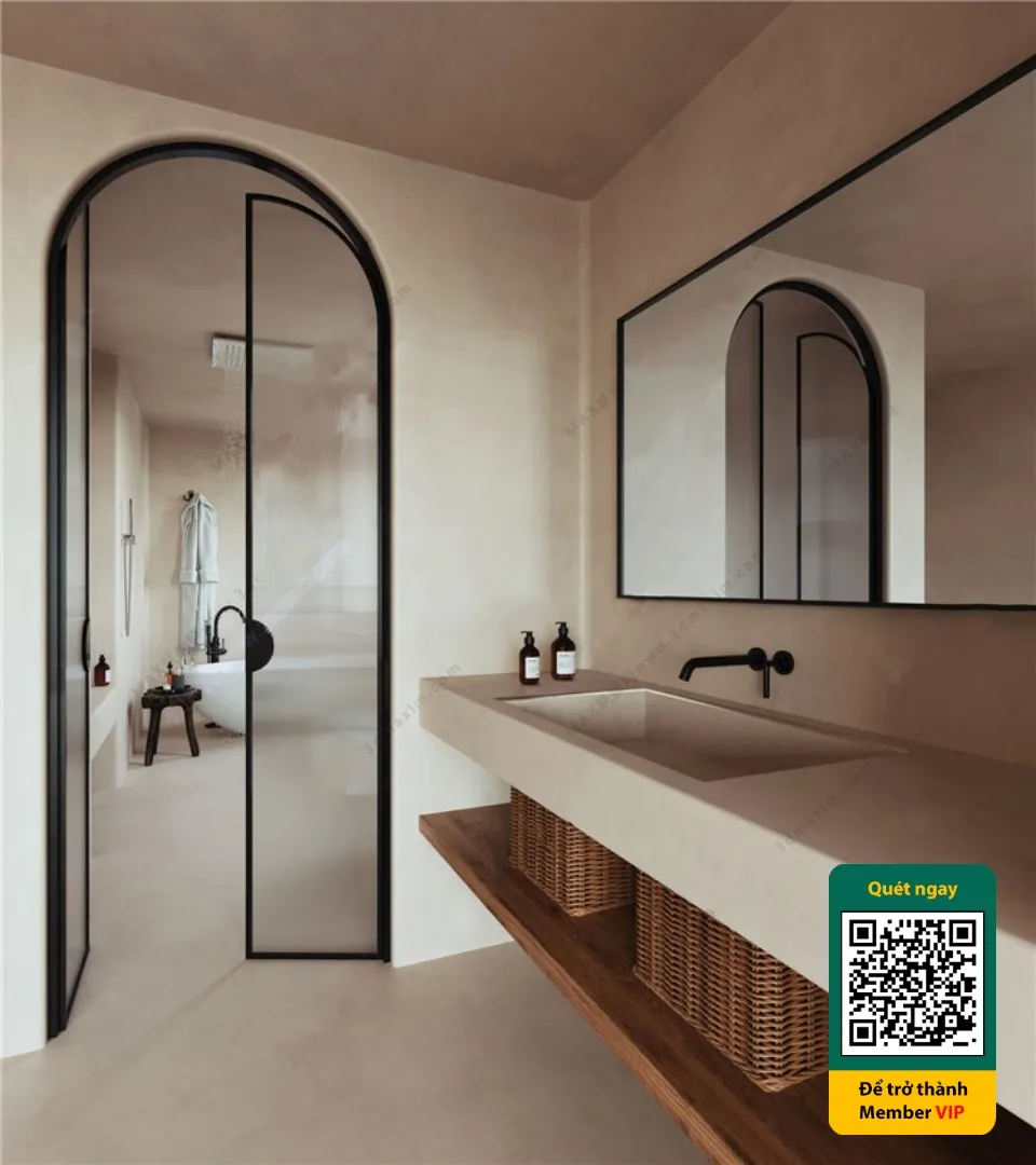 3D SCENES - WABI SABI STYLE - VRAY / CORONA - 3D MODEL - 6244