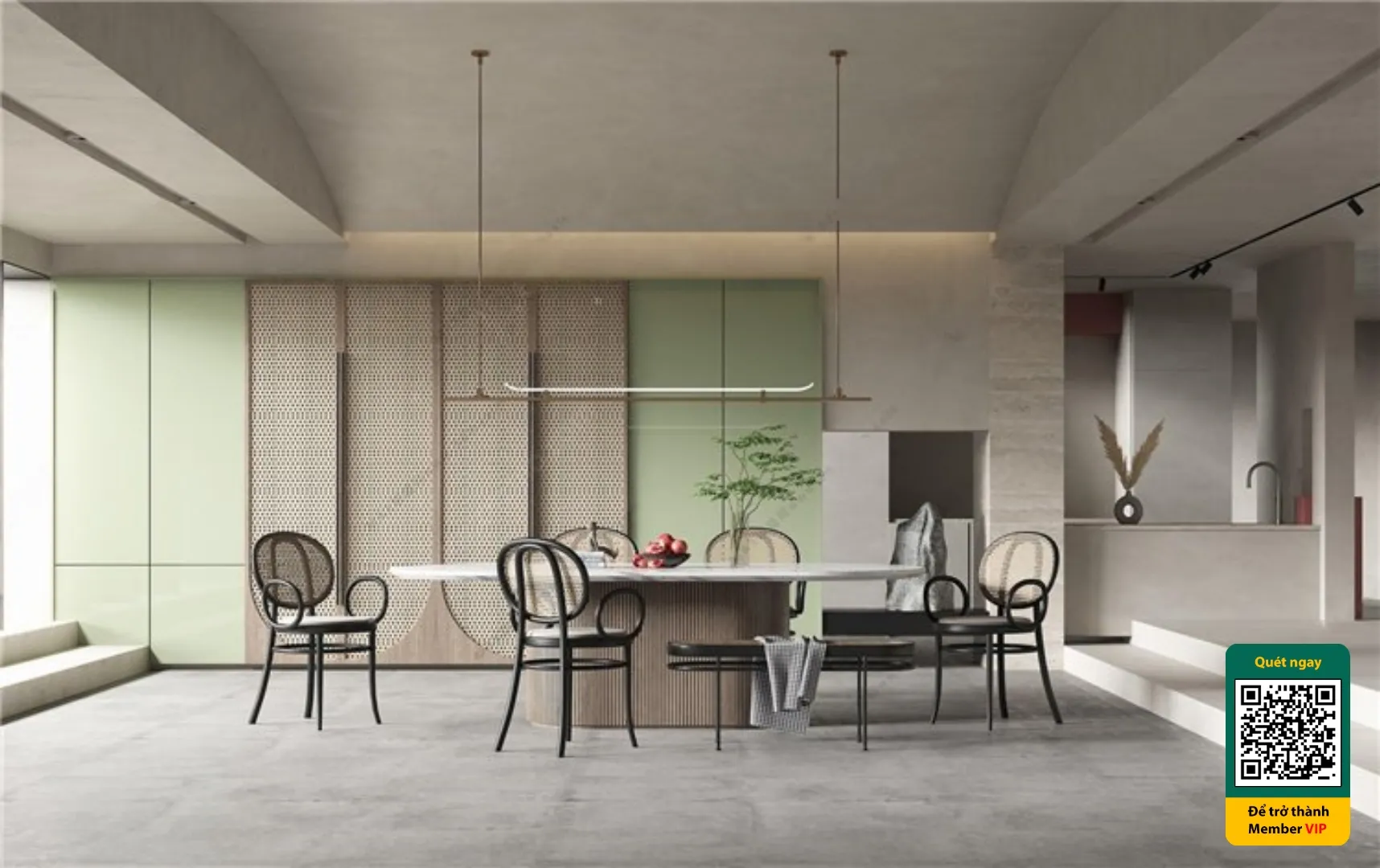 3D SCENES - WABI SABI STYLE - VRAY / CORONA - 3D MODEL - 6249