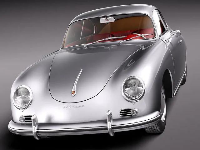 3D Vehicle - Porsche 356A Coupe 1955