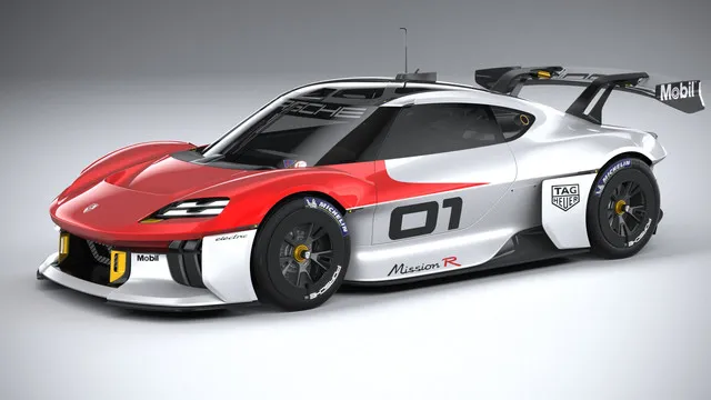 3D Vehicle - Porsche Mission R 2021