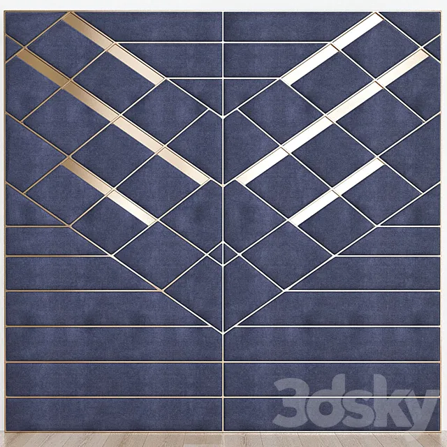 3D Wall Panel ?3 3DModel