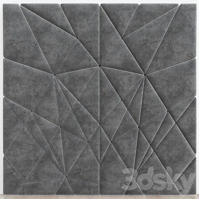 3D Wall Panel №11 3D Model