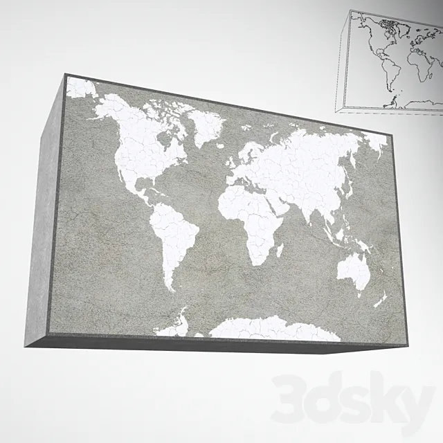3d world map Free Download