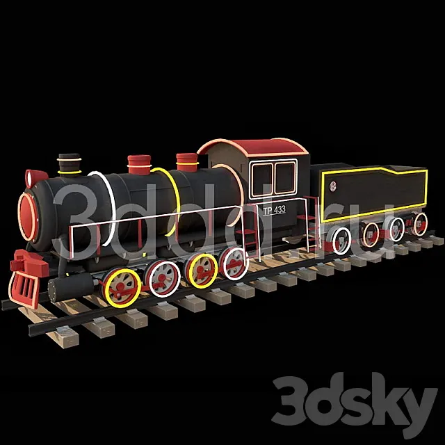 3DDD NEW YEAR 3D Model