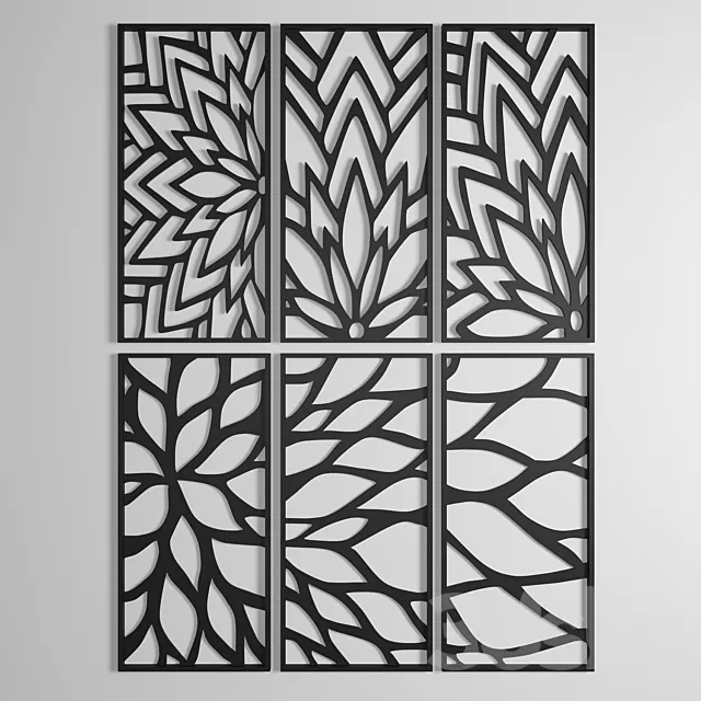 3Dpanel03 3D Model