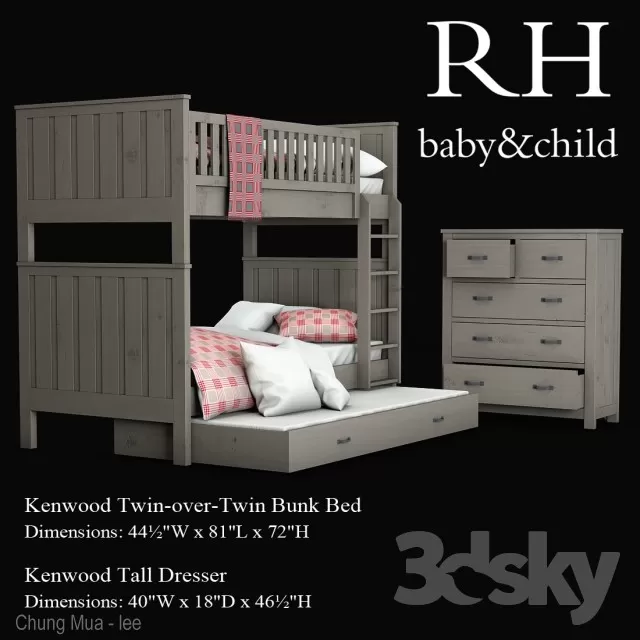 3DSKY FREE – CHILDBED MODELS – No.050