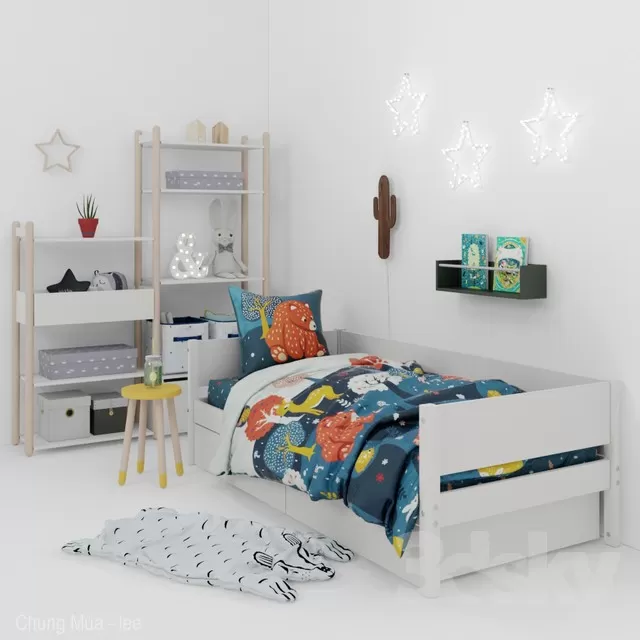 3DSKY FREE – CHILDBED MODELS – No.062