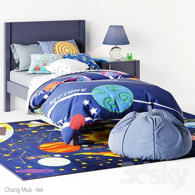 3DSKY FREE – CHILDBED MODELS – No.069