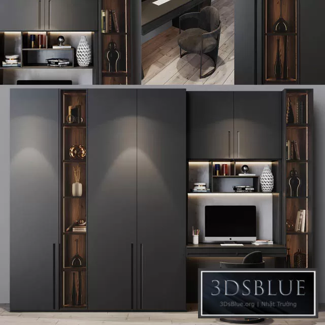 FURNITURE – WAREDROBE & DISPLAY – 3DSKY Models – 11182