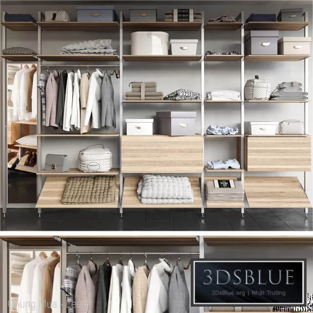 FURNITURE – WAREDROBE & DISPLAY – 3DSKY Models – 11185