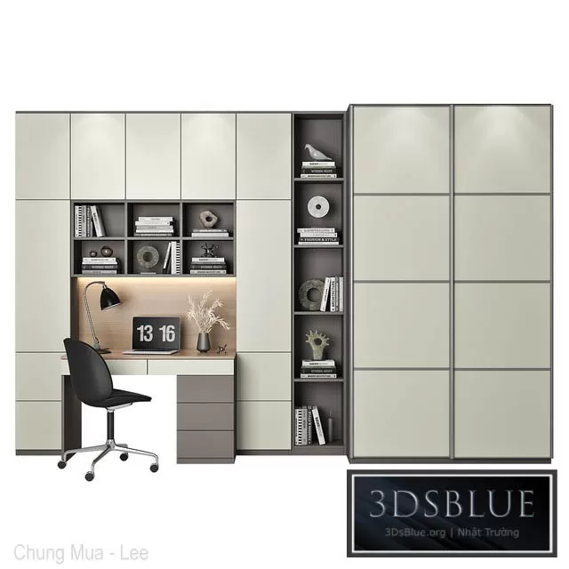 FURNITURE – WAREDROBE & DISPLAY – 3DSKY Models – 11190