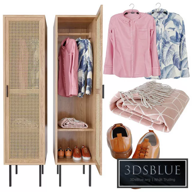 FURNITURE – WAREDROBE & DISPLAY – 3DSKY Models – 11212