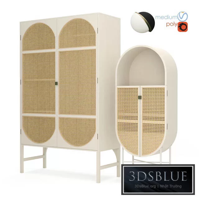 FURNITURE – WAREDROBE & DISPLAY – 3DSKY Models – 11263