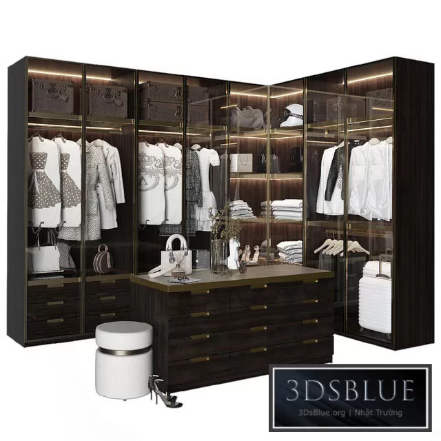 FURNITURE – WAREDROBE & DISPLAY – 3DSKY Models – 11279