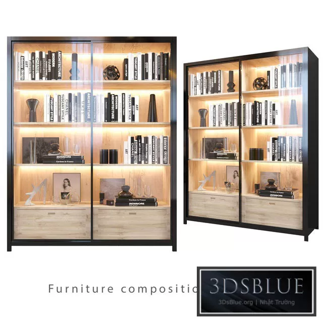 FURNITURE – WAREDROBE & DISPLAY – 3DSKY Models – 11289