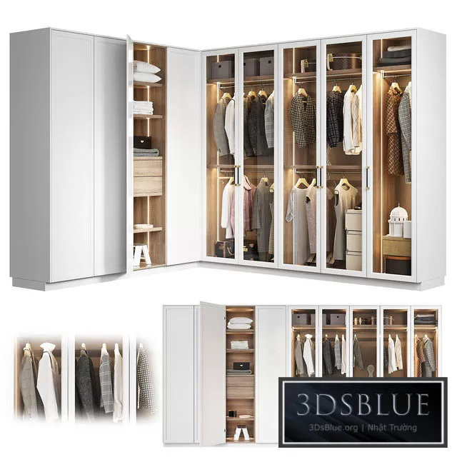FURNITURE – WAREDROBE & DISPLAY – 3DSKY Models – 11290