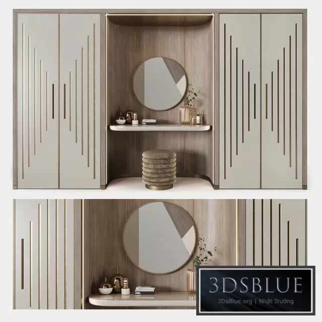 FURNITURE – WAREDROBE & DISPLAY – 3DSKY Models – 11298