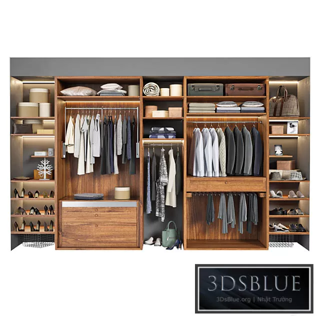 FURNITURE – WAREDROBE & DISPLAY – 3DSKY Models – 11327