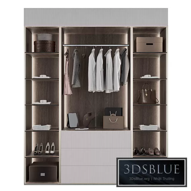 FURNITURE – WAREDROBE & DISPLAY – 3DSKY Models – 11355