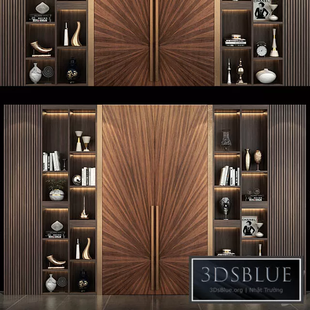 FURNITURE – WAREDROBE & DISPLAY – 3DSKY Models – 11365