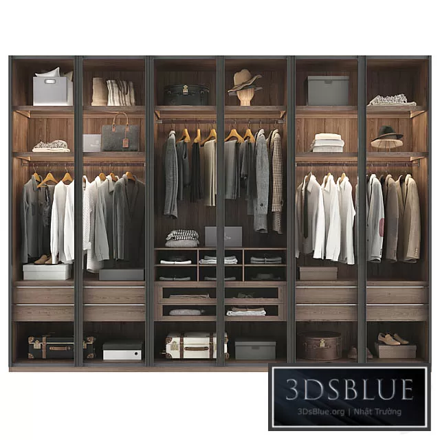 FURNITURE – WAREDROBE & DISPLAY – 3DSKY Models – 11366