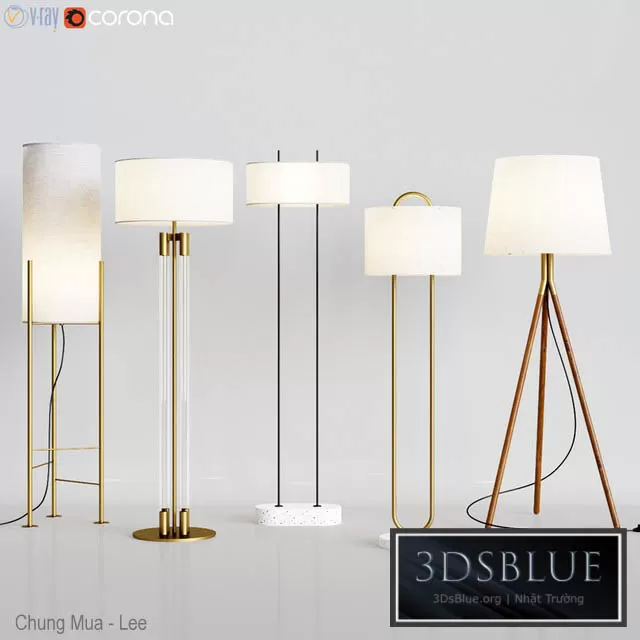 LIGHTING – FLOOR LAMP – 3DSKY Models – 11499