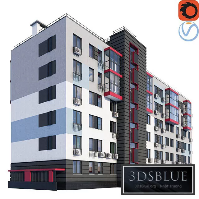 ARCHITECTURE – BUILDING – 3DSKY Models – 134