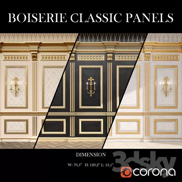 3D PANEL MODELS – 3DS SKY – 043