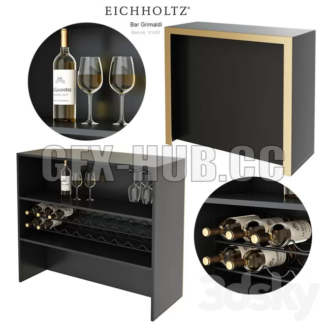 BAR DECOR – EICHHOLTZ Bar Grimaldi 111437