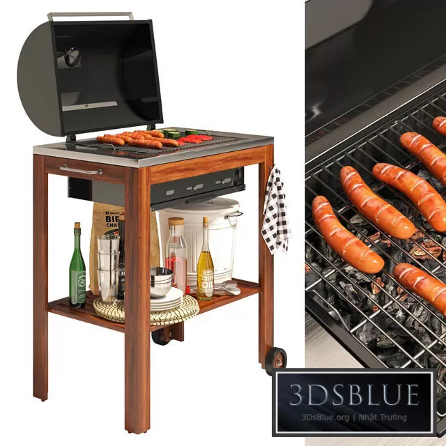 ARCHITECTURE – BABECUE & GRILL – 3DSKY Models – 18