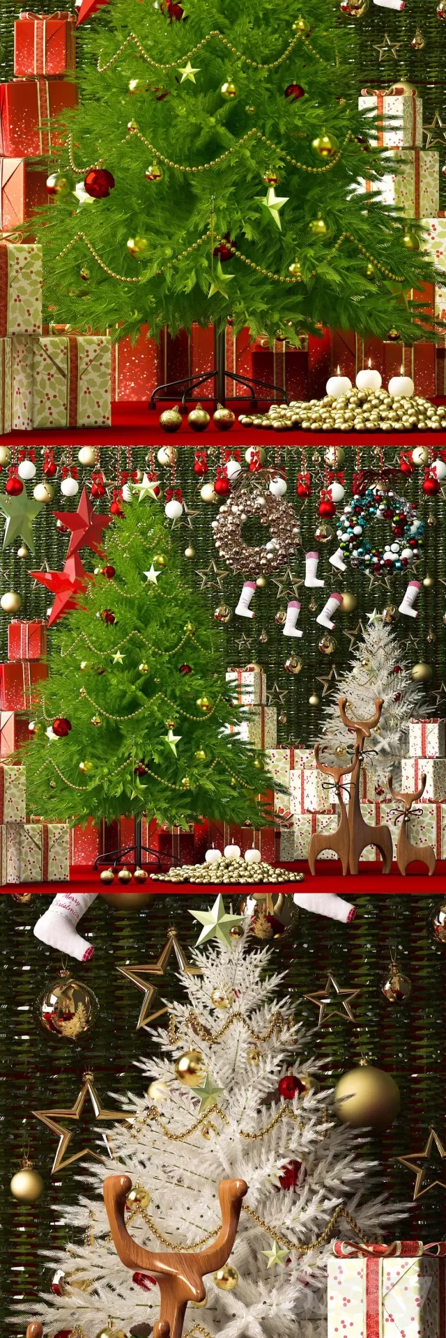 DECORATION – DECORATIVE SET – 3DS MAX MODELS – 293