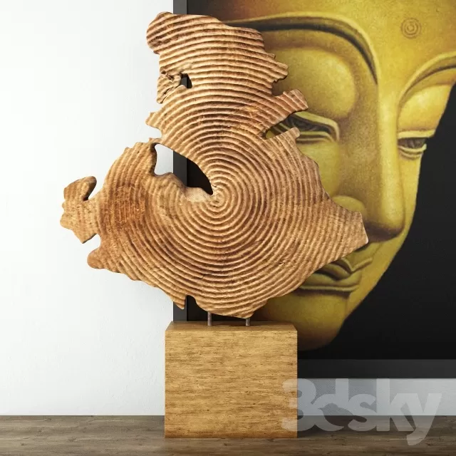 DECORATION – DECORATIVE SET – 3DS MAX MODELS – 584