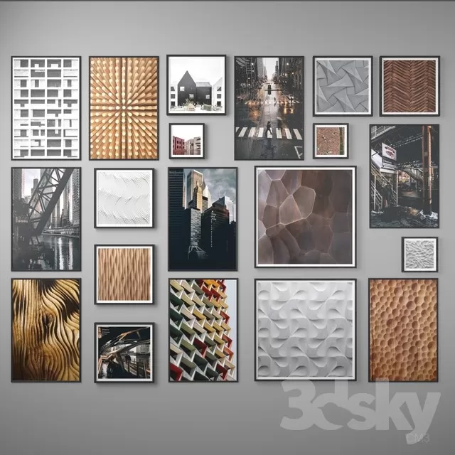 DECORATION – FRAME – 3DDD 3DSKY MODELS – 027