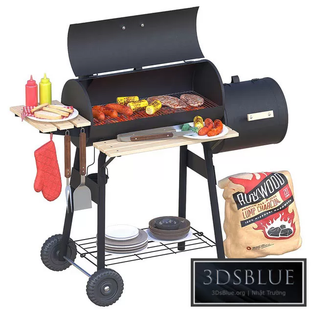 ARCHITECTURE – BABECUE & GRILL – 3DSKY Models – 21