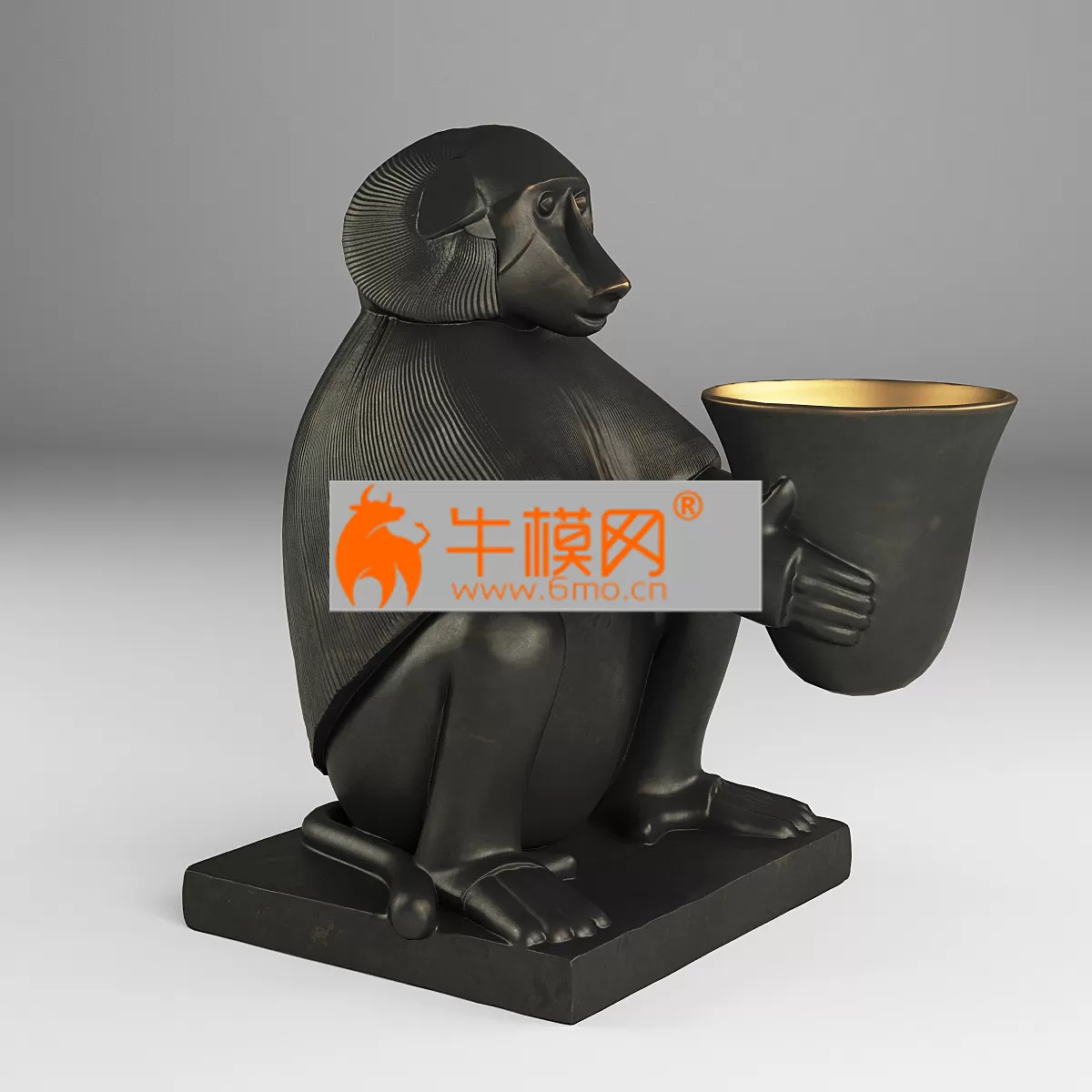 LIGHT – Eichholtz Monkey With Light Art Deco
