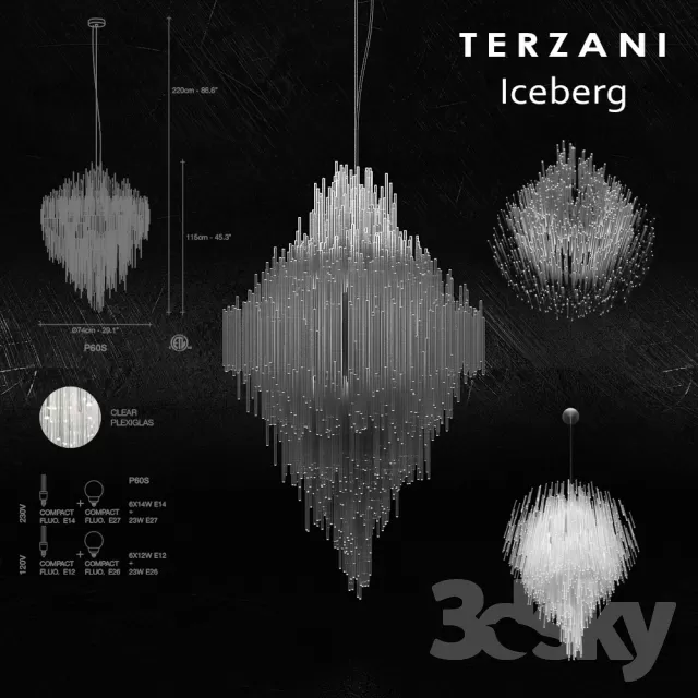 LIGHTING – CEILING LIGHT – 3DS MAX MODELS – 009