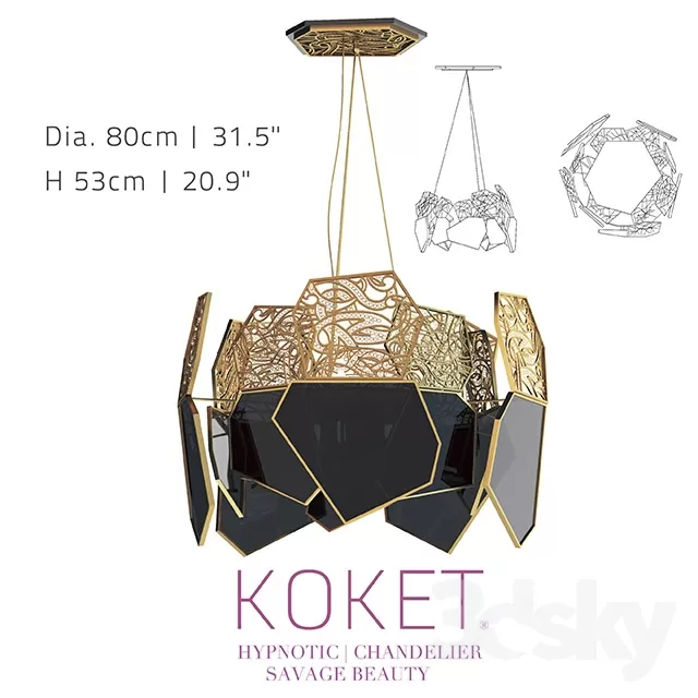 LIGHTING – CEILING LIGHT – 3DS MAX MODELS – 032