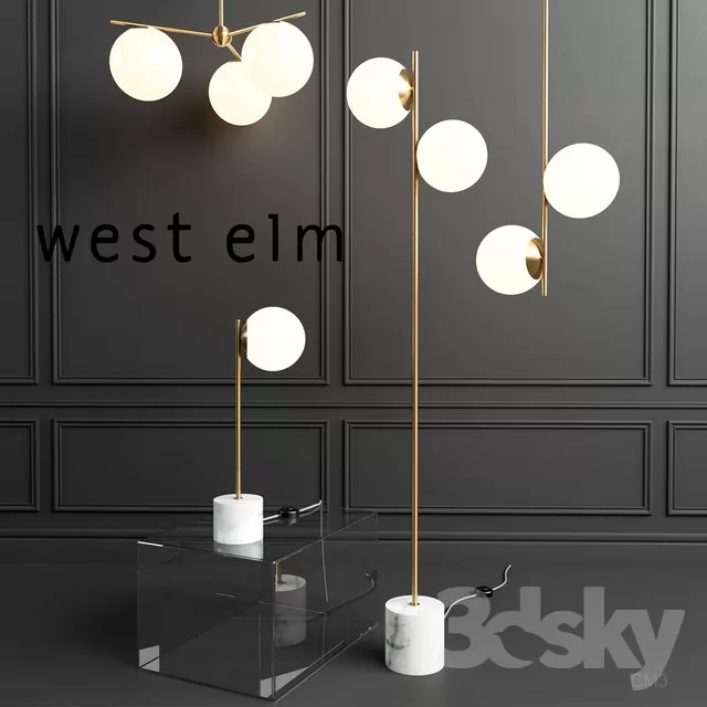 LIGHTING – CEILING LIGHT – 3DS MAX MODELS – 037