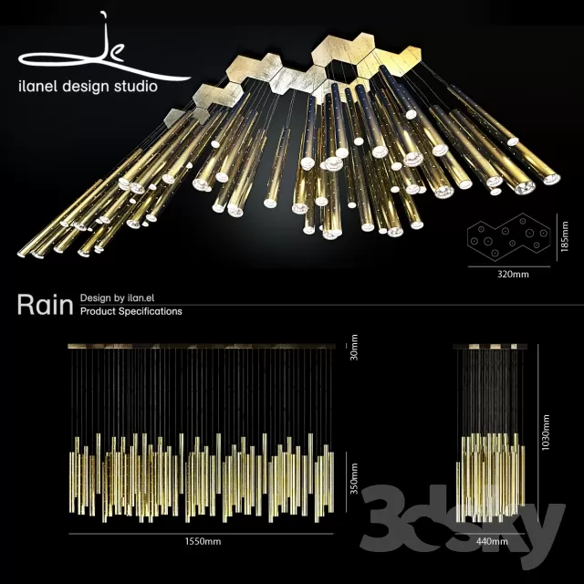 LIGHTING – CEILING LIGHT – 3DS MAX MODELS – 046