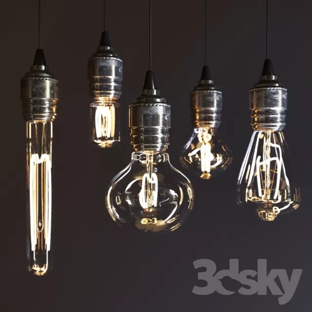 LIGHTING – CEILING LIGHT – 3DS MAX MODELS – 358