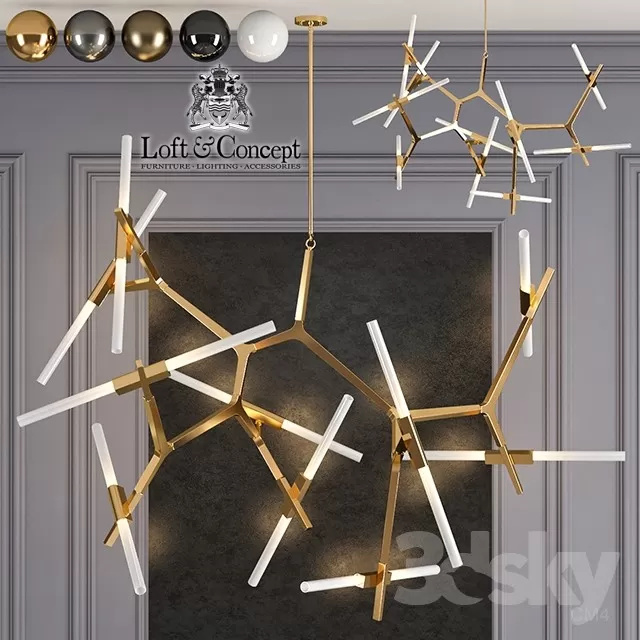 LIGHTING – CEILING LIGHT – 3DS MAX MODELS – 596
